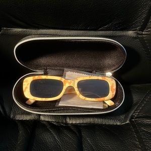 yellow + orange sunglasses
